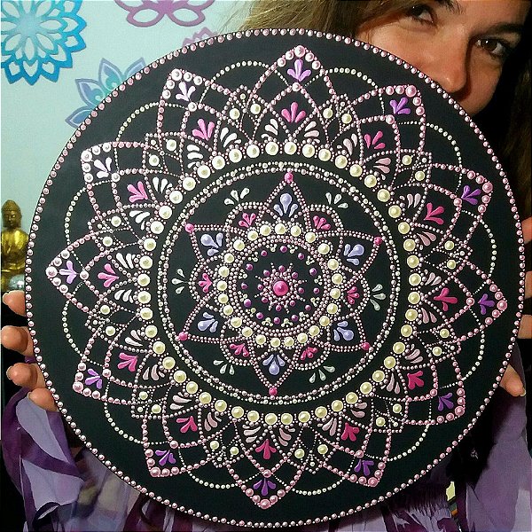 Mandala Violet Flame 40cm