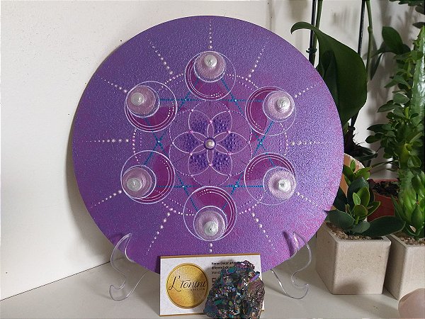 Mandala Código Arcturiano Perdão 25cm