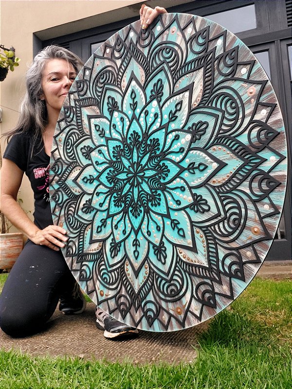 Mandala Duo Aqua (do 40cm ao 90cm)