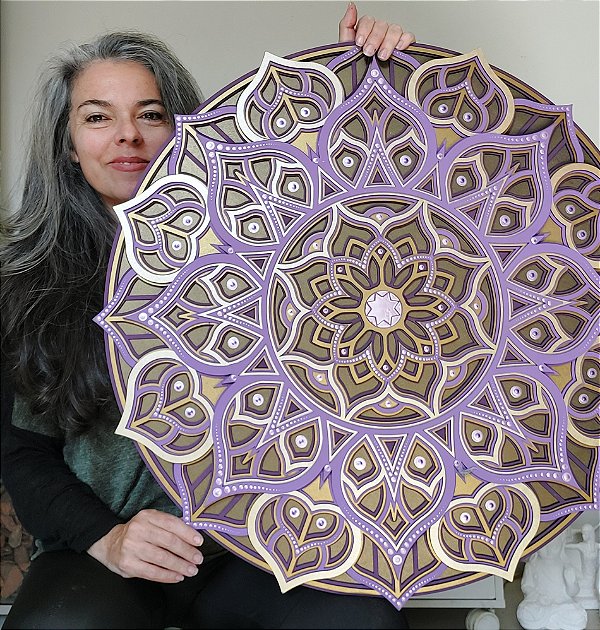 Mandala 3D 6C Agnes (do 25cm ao 90cm)