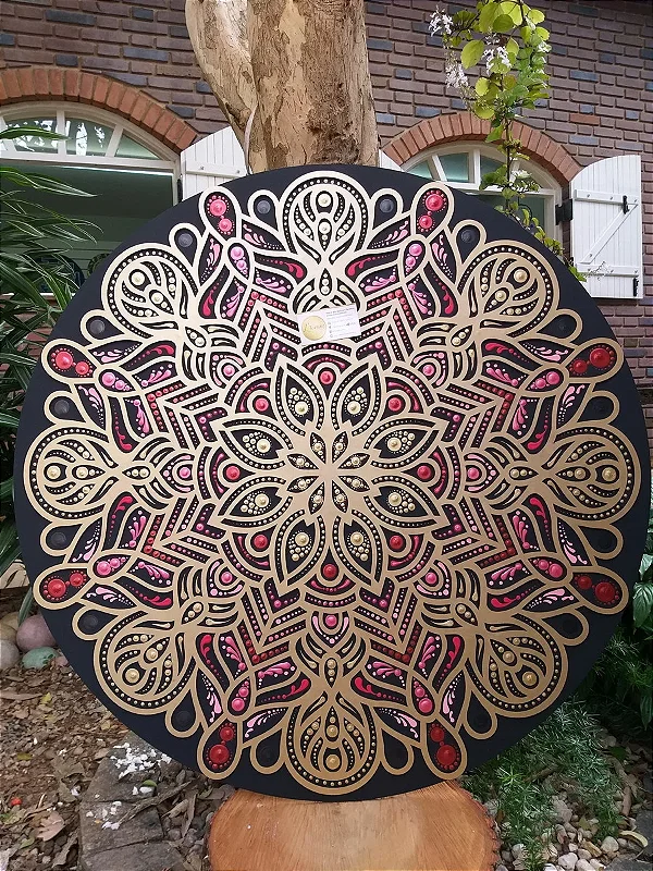 Mandala Duo Red Rose (do 25cm ao 90cm)