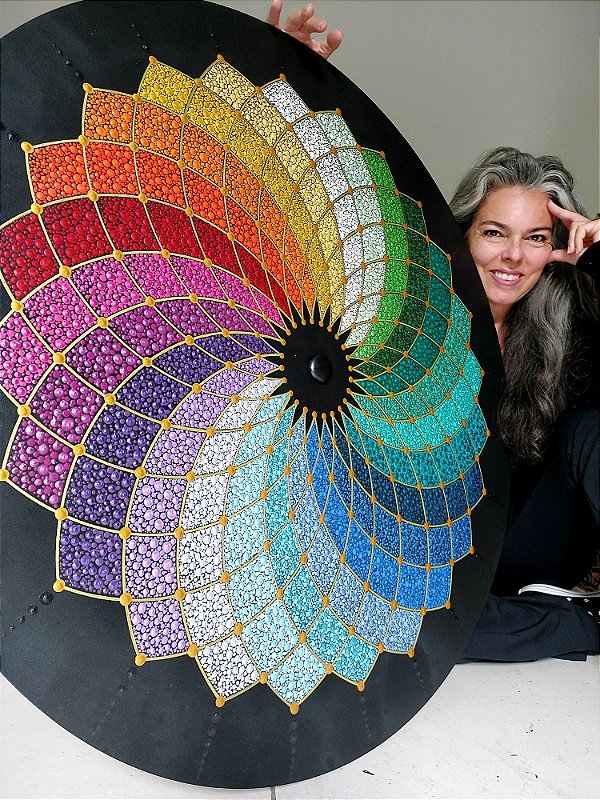 Mandala Torus Arcobaleno (do 40cm ao 90cm)