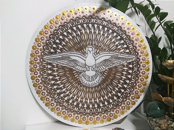 Mandala Duo Espírito Santo (do 40cm ao 90cm)