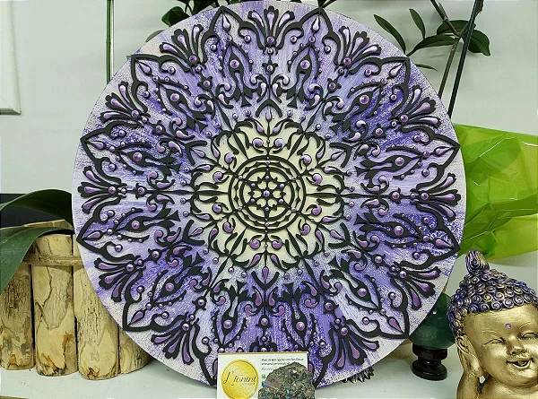 Mandala Duo Lavanda (do 25cm ao 90cm)