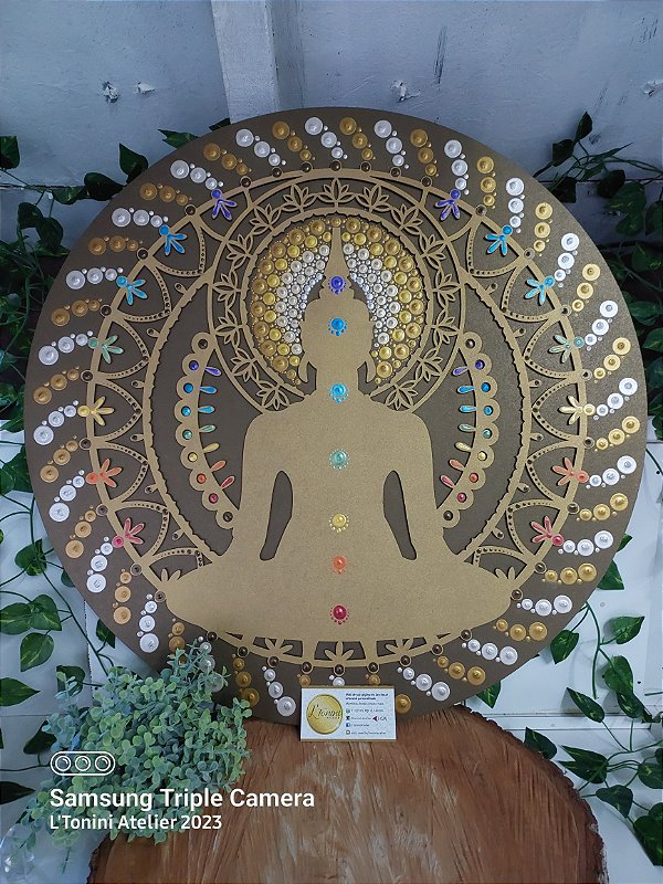 Mandala Duo Nirvana 7 Chakras (do 25cm ao 90cm)