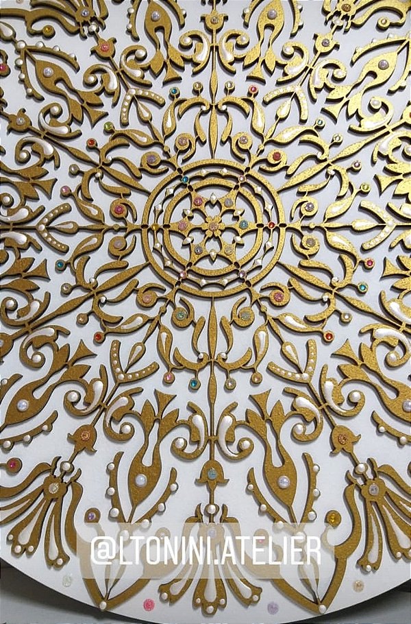 Mandala Duo White (do 25cm ao 90cm)