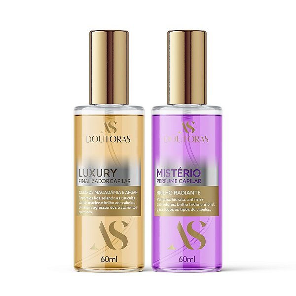 Kit Duo Luxuoso - Óleo Capilar Luxury + Perfume Capilar Mistério | As Doutoras