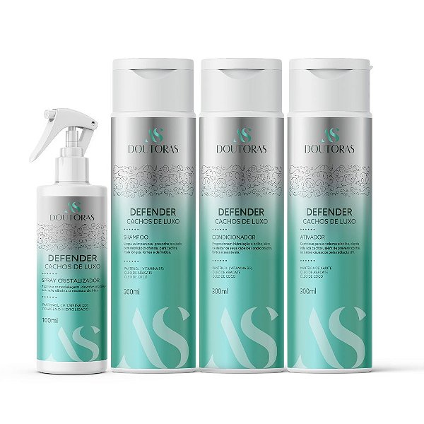 Kit Max - Defender Cachos de Luxo | Loja das Doutoras