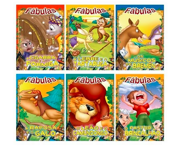 Livro Infantil Ilustrado Kit Fabulosa