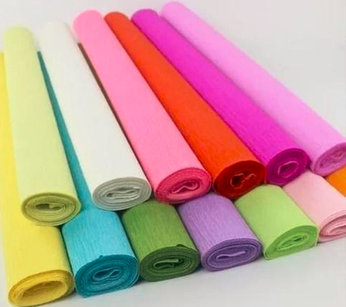 Papel Crepom Cores Variadas * Gicless