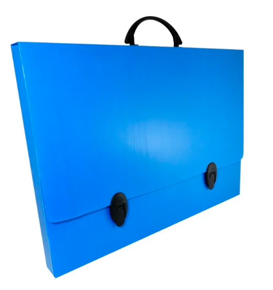 PASTA MALETA NOVAONDA 205 C/ALCA AZUL * POLIBRAS