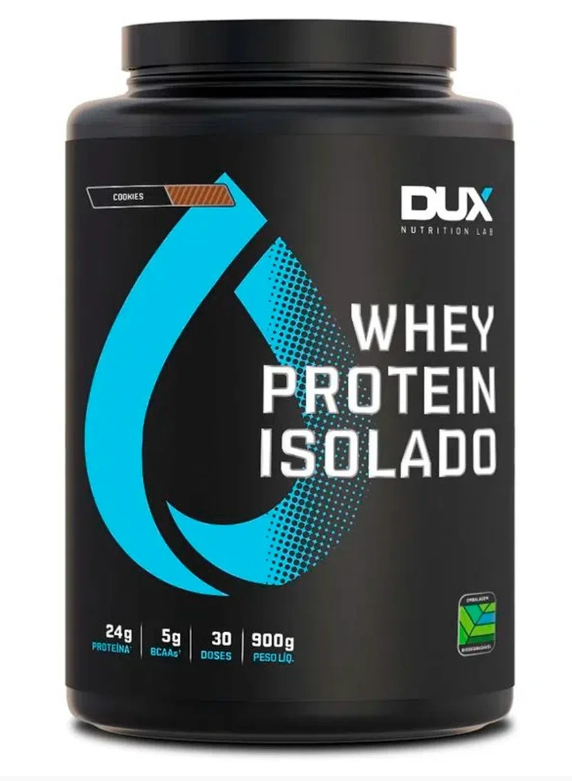 Whey Protein Dux Isolado 900g Pote - Chocolate
