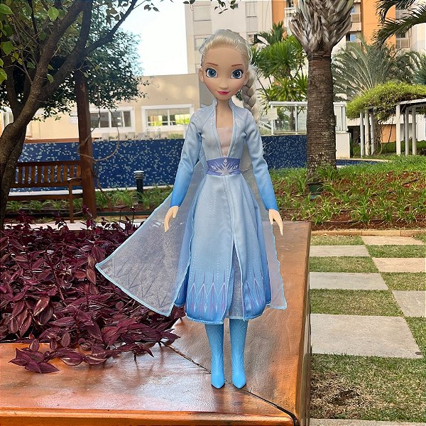 elsa☆ Boneca Elsa Frozen - Articulada | Disney | JoyToys - JoyToys