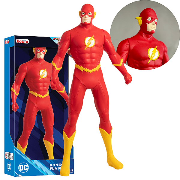 Boneco Flash Liga da Justiça 45cm