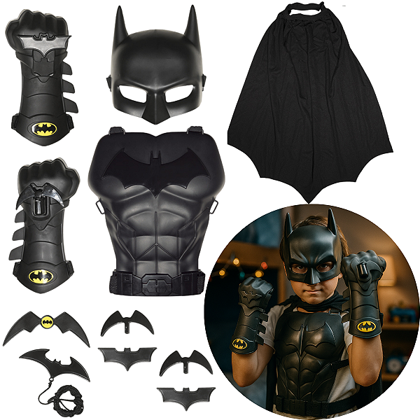 Conjunto De Aventura Do Batman Dc Comics - Original Rosita