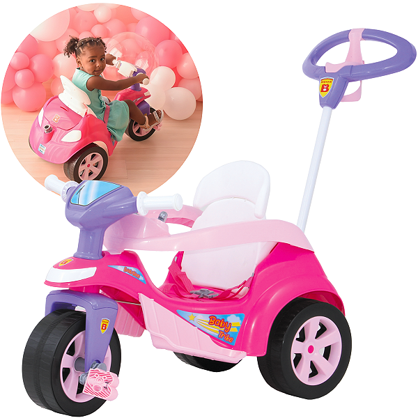 Triciclo Biemme Baby Trike Evolution rosa