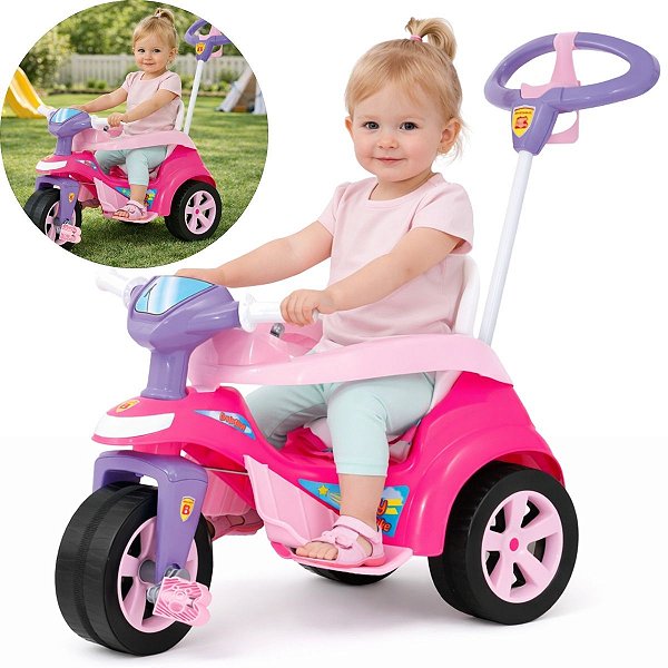 Triciclo Biemme Baby Trike Evolution rosa