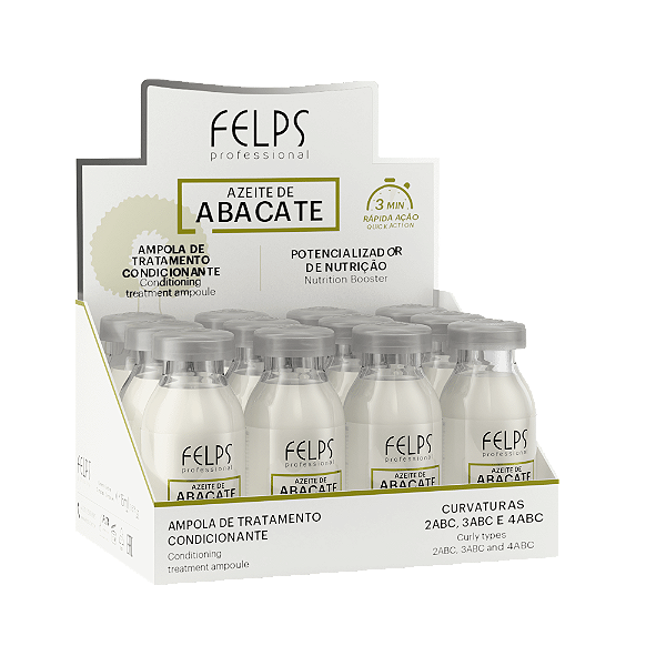 Felps Azeite de Abacate Ampola Potencializador 12x15ml