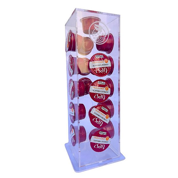 Porta Cápsula Transparente Dolce Gusto
