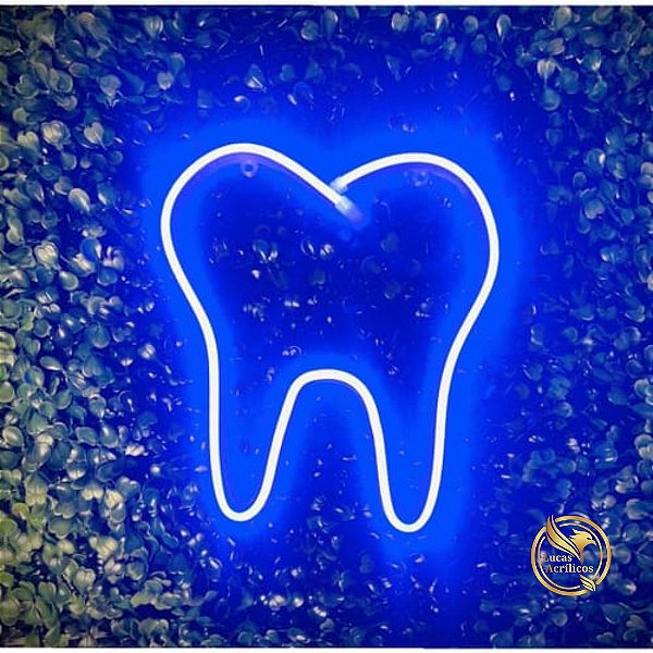 Dente em Led 50 cm