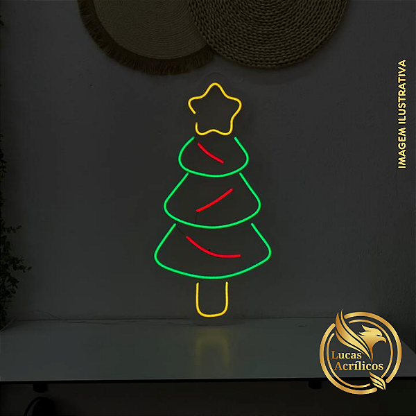ÁRVORE DE NATAL EM LED