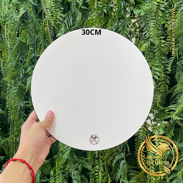 KIT COM 10 SOUSPLAT CAKE BOARD EM MDF 30CM