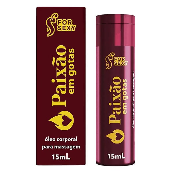 PAIXÃO EM GOTAS - OLEO PARA MASSAGEM
