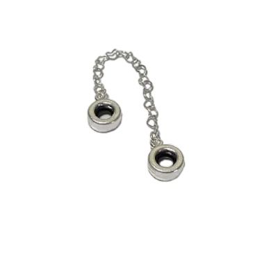 Trava Corrente de Segurança Prata 925