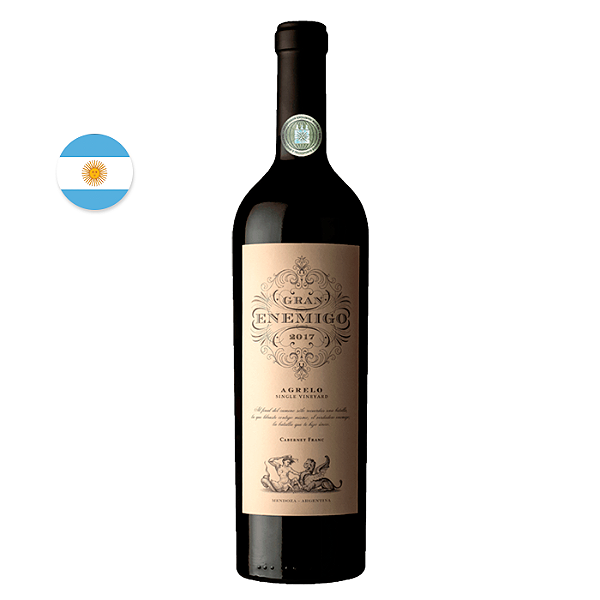 Vinho Gran Enemigo Agrelo Cabernet Franc 2017 750ml