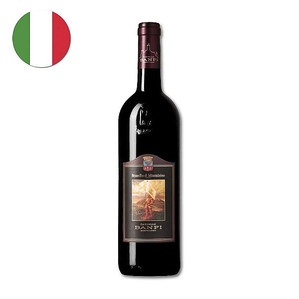 Vinho Brunello di Montalcino Banfi Castello 2019 750ml