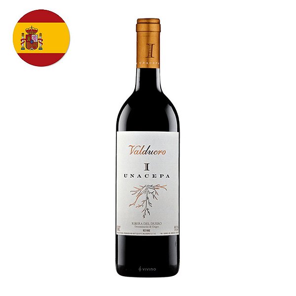 Vinho Ribera del Duero Una Cepa I 2018 – Bodegas Valduero, Espanha 750ml