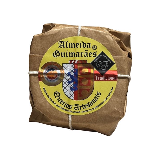 Queijo Artesanal Tradicional Almeida Guimarães Aprox. 500gr