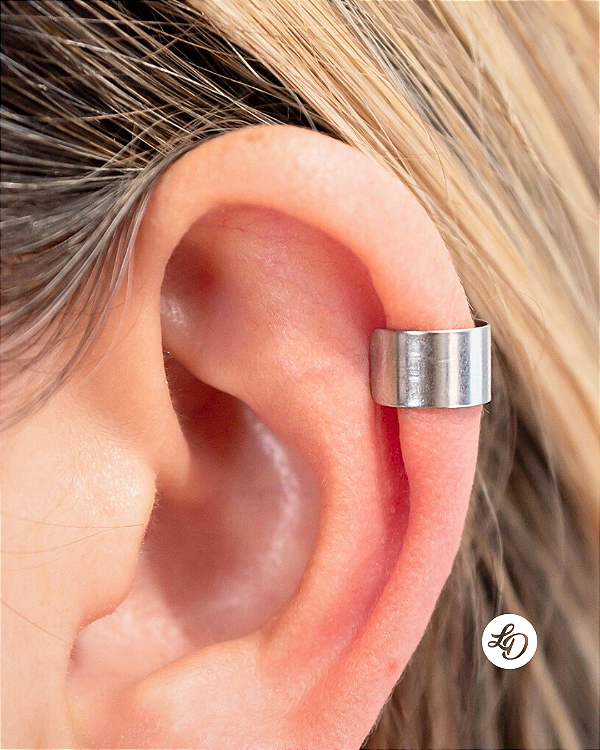 Piercing aço inox FAKE CHAPA LISA