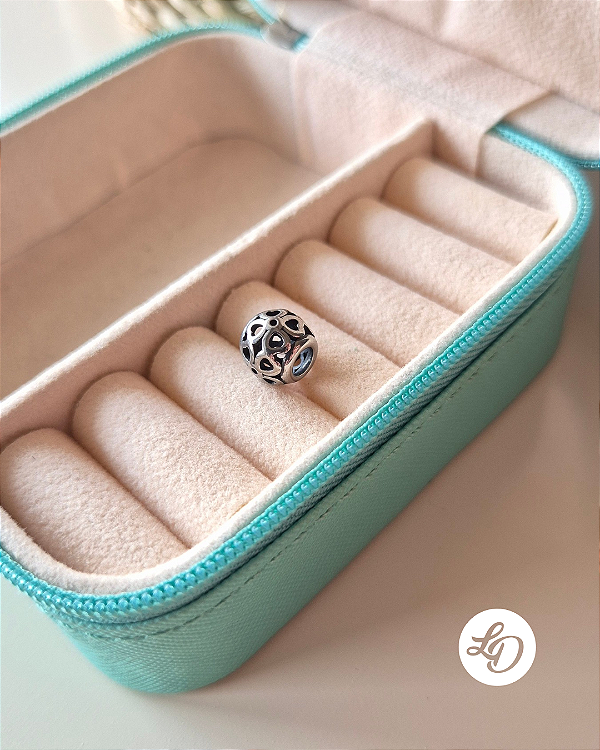 BERLOQUE SEPARADOR CORAÇÕES - PINGENTE EM AÇO INOX