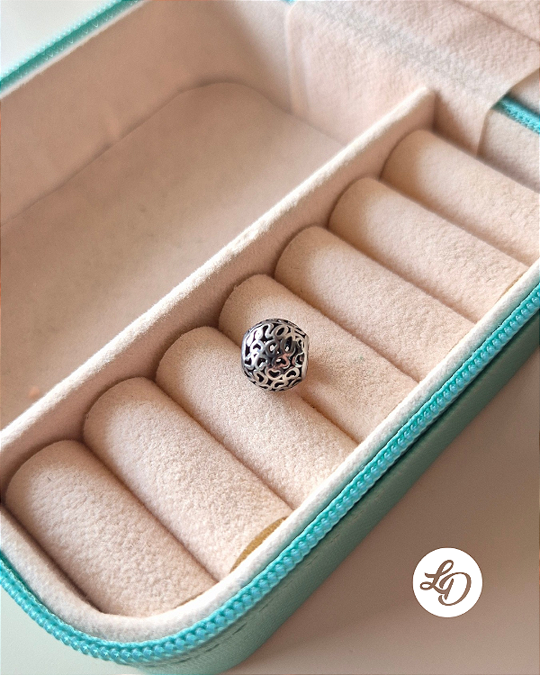 BERLOQUE SEPARADOR ARABESCOS - PINGENTE EM AÇO INOX