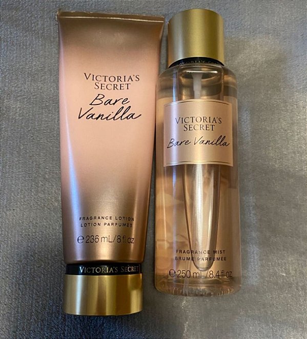 Kit-Victoria's Secret - Bare Vanilla - Beleza Store