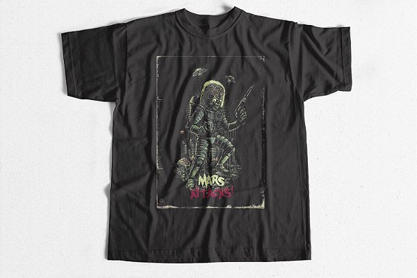 Marte Ataca - Camisa 2
