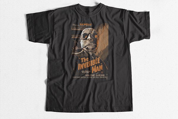 O Homem Invisível - Camisa 1