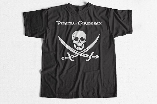 Piratas do Caribe - Camisa 4