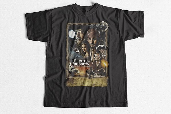 Piratas do Caribe - Camisa 1