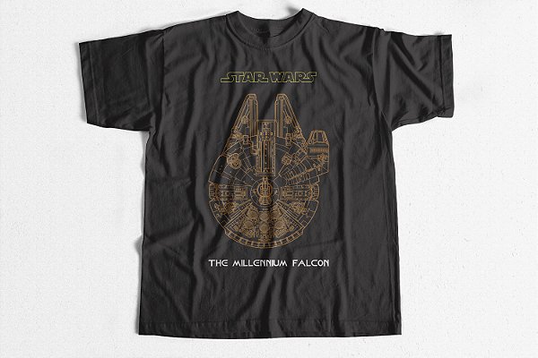 Star Wars - The Millennium Falcon - Camisa 4