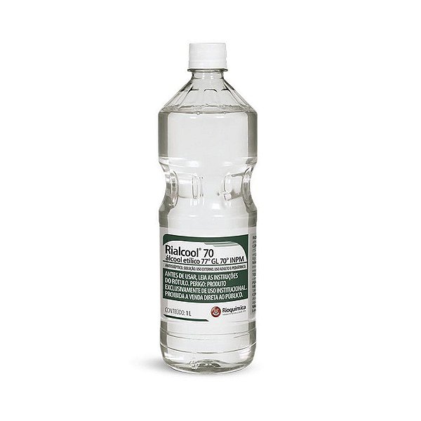Álcool 70% Rioalcool 1 Lt - Rioquímica