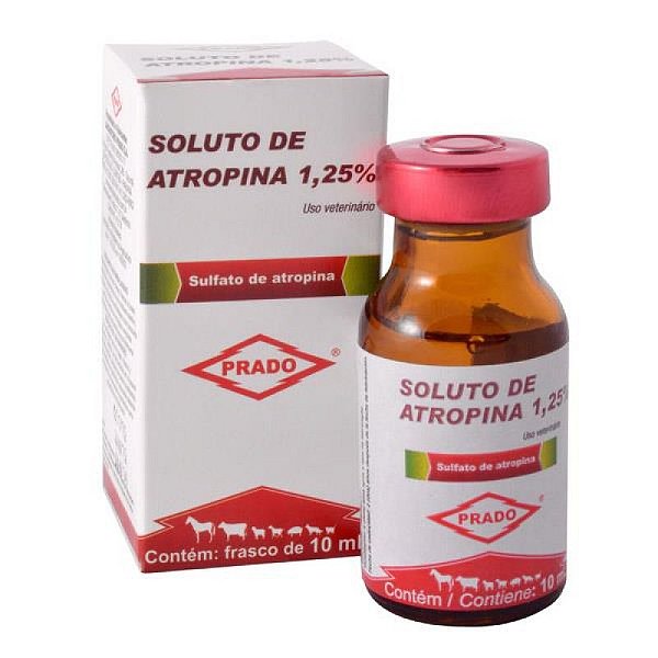 Atropina Soluto 1.25% 10 mL - Prado