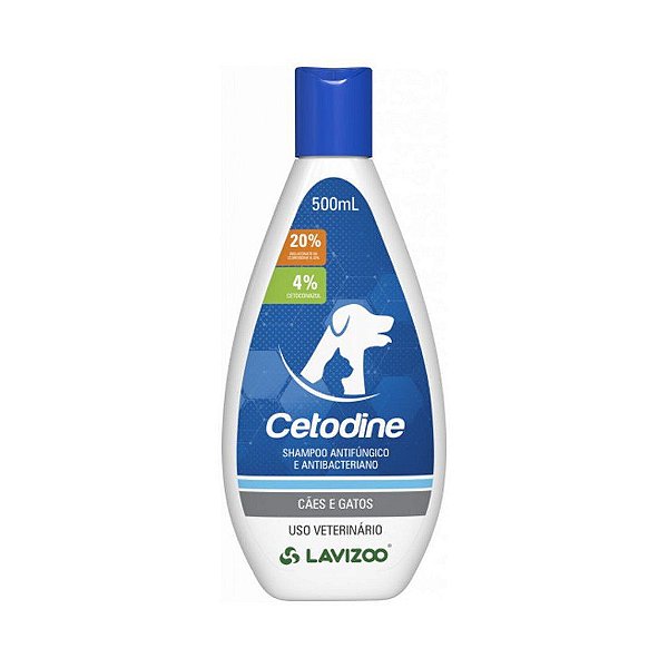 Cetodine Shampoo 500 mL - Lavizoo