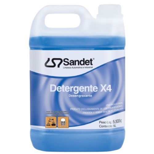 Detergente X4 Galão 5 Lts - Sandet