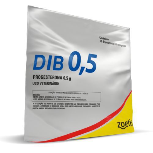 DIB 0,5 Implante de Progesterona Monodose c/ 10 Dispositivos - Zoetis