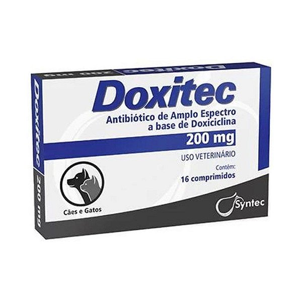 Doxitec 200 mg Com  16 Comprimidos - Syntec