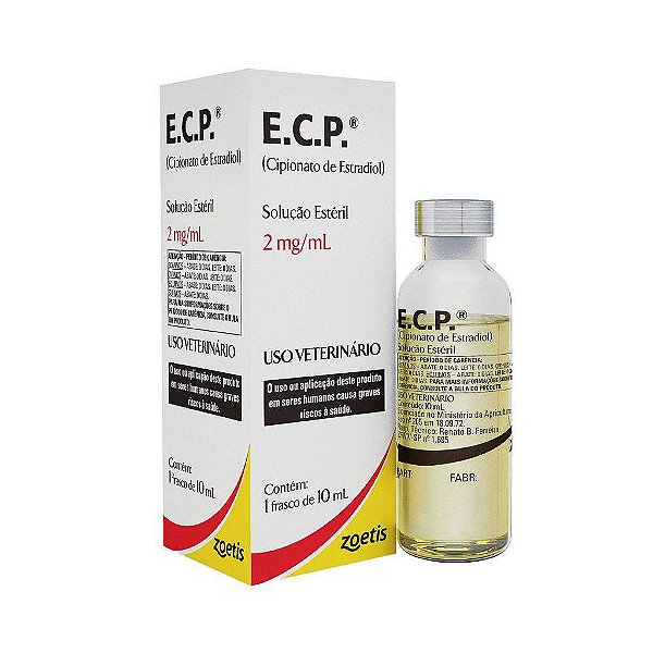 E.C.P. Cipionato de Estradiol 10 mL - Zoetis