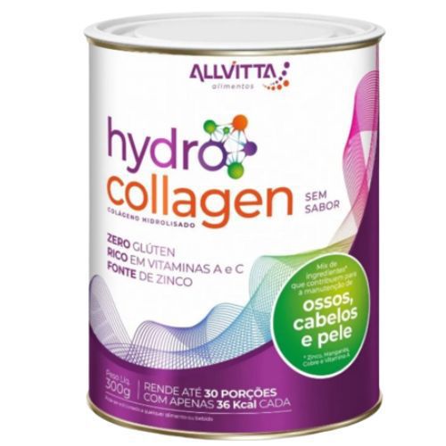 Colágeno Hydrocollagen - Suplemento Alimentar Premium - Allvitta