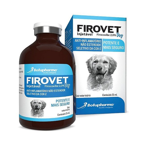 Firovet Dog Injetável 25 mL - Botupharma